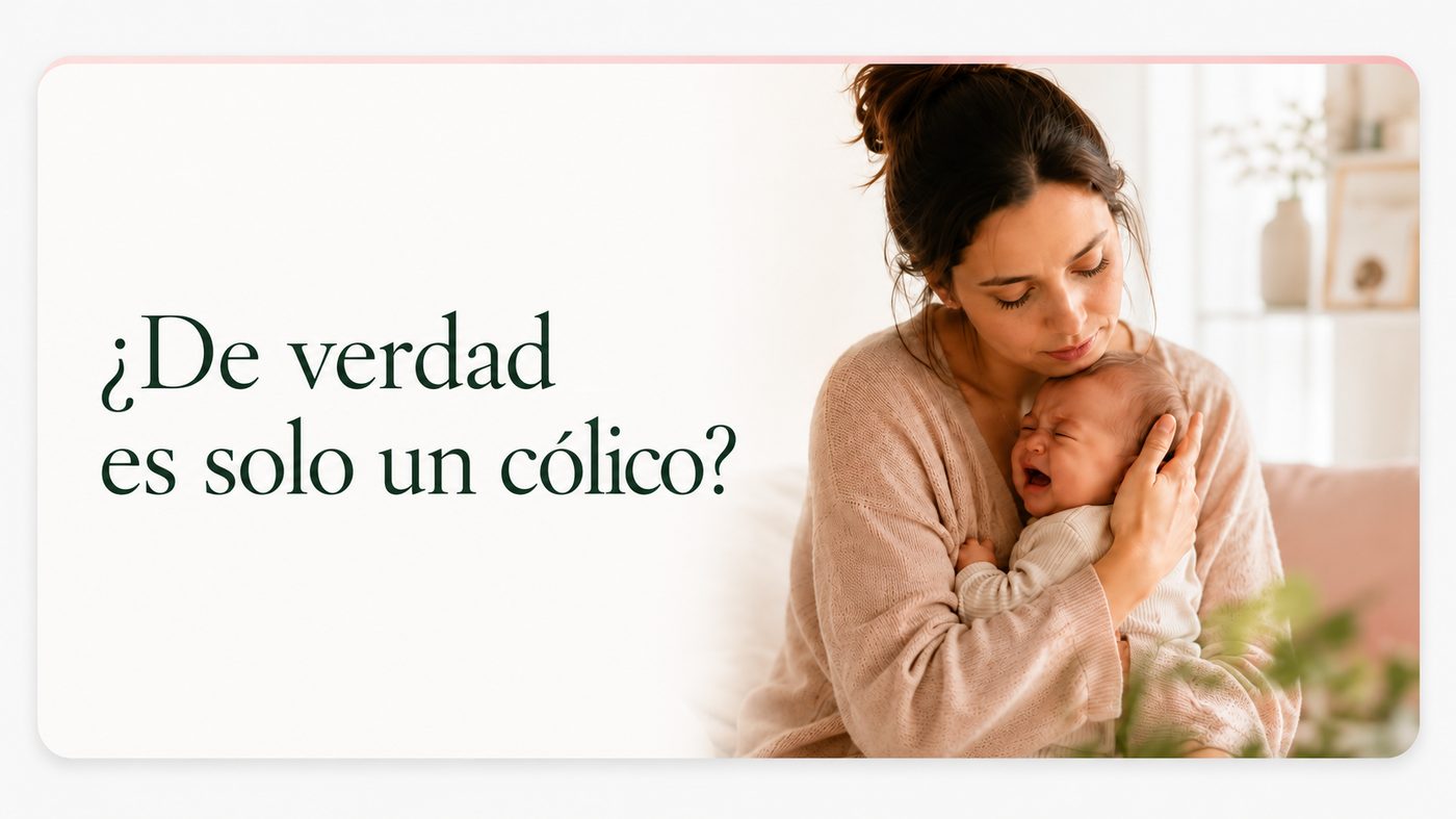 ¿De verdad es solo un cólico?
