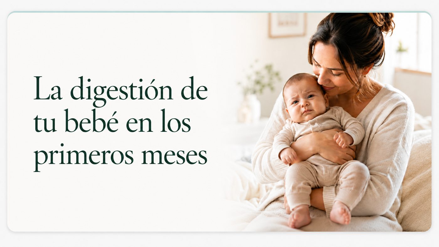 La digestión de tu bebé en los primeros meses